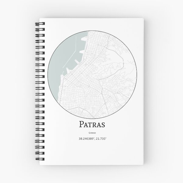 Item preview, Topography of Patras designed and sold by JohnnysHeath.