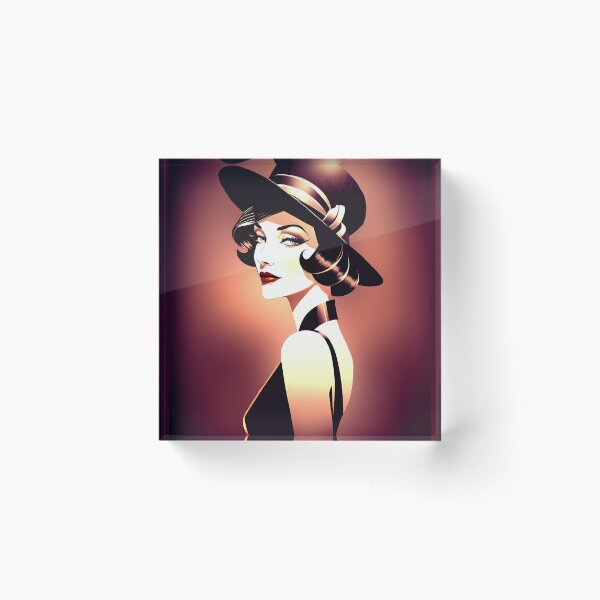 Item preview, Ladies Of Hats On 08 designed and sold by Finding Fortuity.