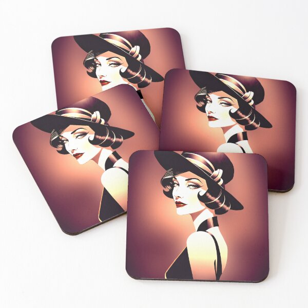 Item preview, Ladies Of Hats On 08 designed and sold by Leslie Montgomery Art.