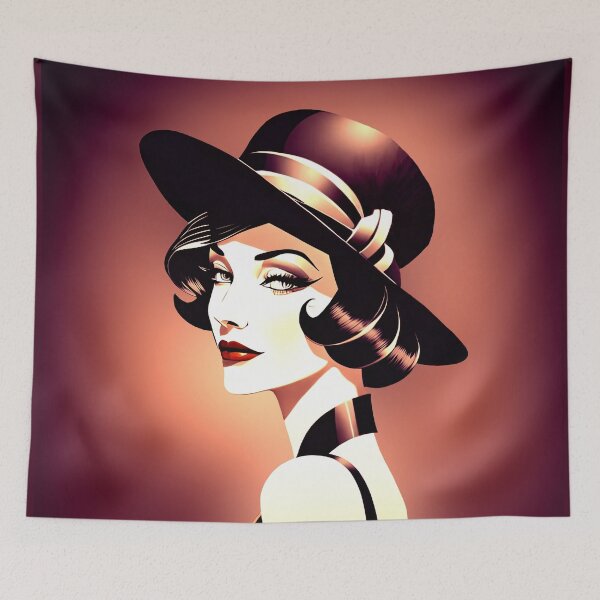 Item preview, Ladies Of Hats On 08 designed and sold by Leslie Montgomery Art.