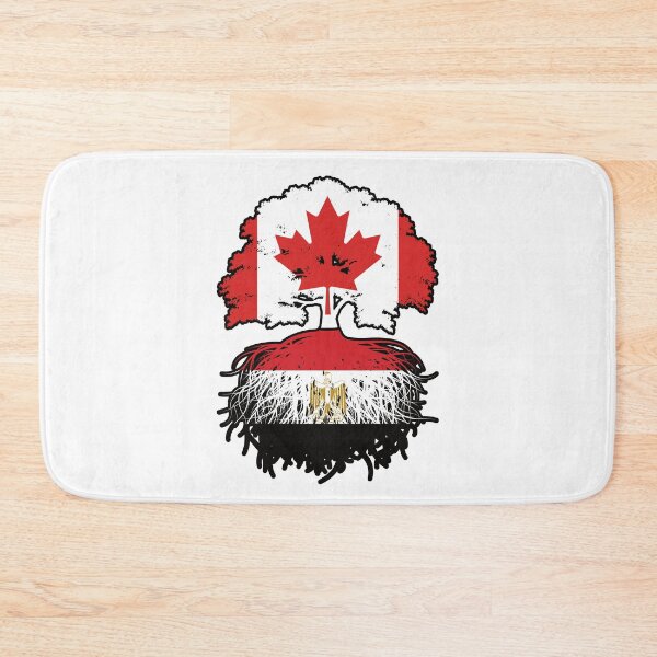 Item preview, Egypt Egyptian Canadian Canada Tree Roots Flag designed and sold by FlagX.