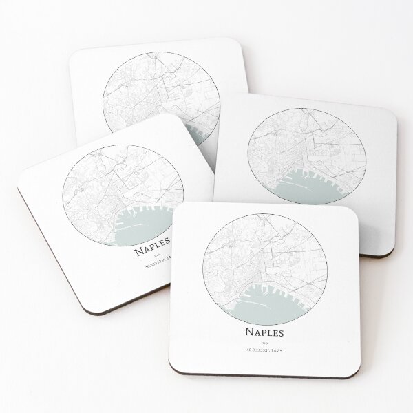 Item preview, Topography of Naples designed and sold by JohnnysHeath.