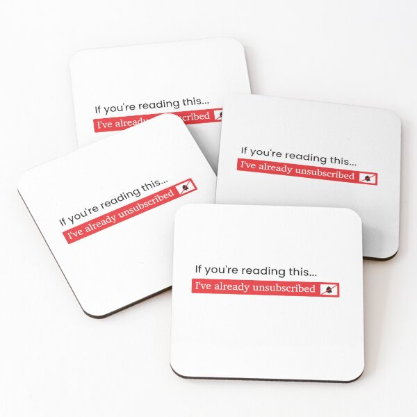 Item preview, If you're reading this... I've already unsubscribed designed and sold by Dot1001.