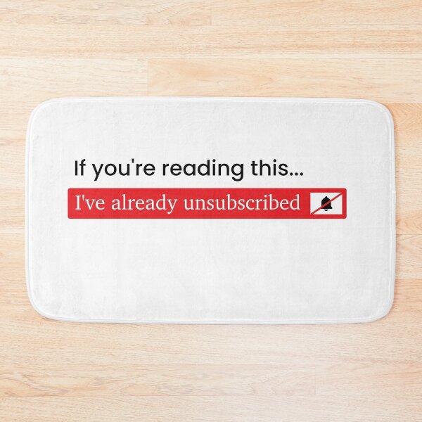 Item preview, If you're reading this... I've already unsubscribed designed and sold by Dot1001.