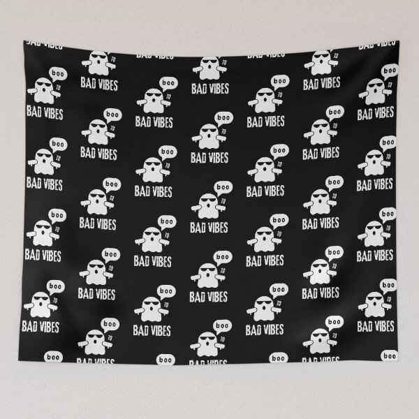 Item preview, Ghost of Disapproval – Boo to Bad Vibes! designed and sold by littlecatpaw.