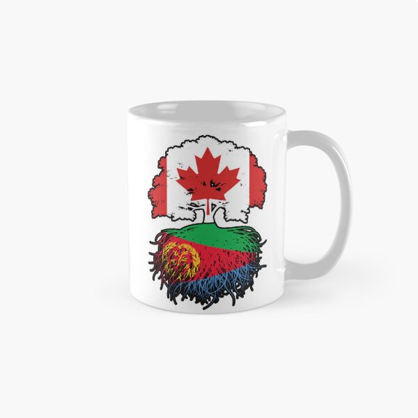 Item preview, Eritrea Eritrean Canadian Canada Tree Roots Flag designed and sold by FlagX.