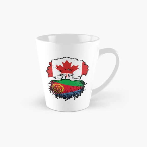Item preview, Eritrea Eritrean Canadian Canada Tree Roots Flag designed and sold by FlagX.