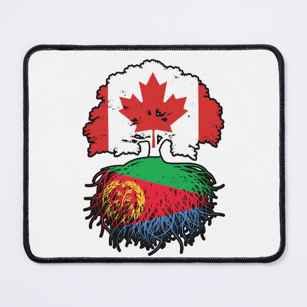 Item preview, Eritrea Eritrean Canadian Canada Tree Roots Flag designed and sold by FlagX.