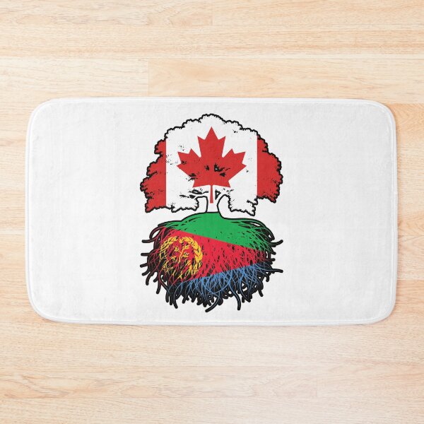 Item preview, Eritrea Eritrean Canadian Canada Tree Roots Flag designed and sold by FlagX.