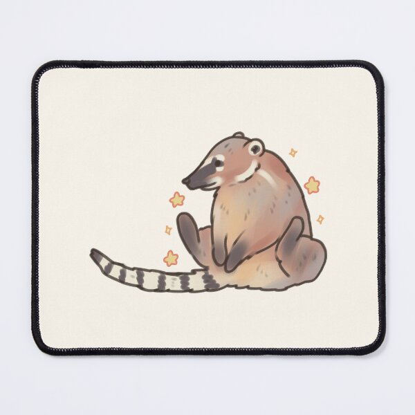 Item preview, Cute Coati illustration designed and sold by Artofmayara.