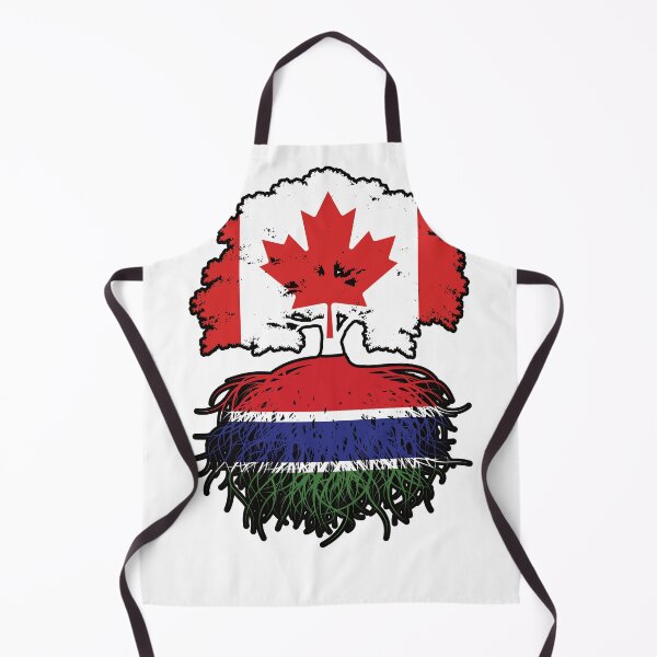Item preview, Gambia Gambian Canadian Canada Tree Roots Flag designed and sold by FlagX.