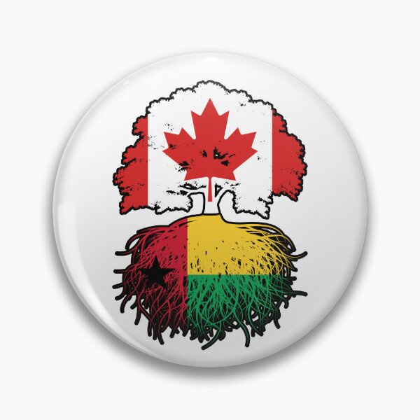 Item preview, Guinea-Bissau Bissau-Guinean Canadian Canada Tree Roots Flag designed and sold by FlagX.