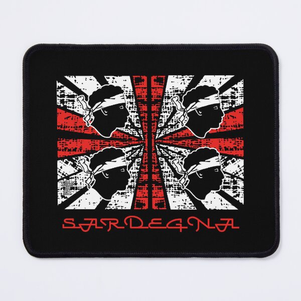 Item preview, Sardegna - Bandiera sarda - 4 Mori Sardinia - Sardinia flag - Grunge designed and sold by miskaralise.