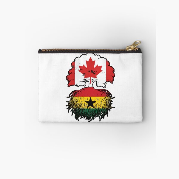 Item preview, Ghana Ghanaian Canadian Canada Tree Roots Flag designed and sold by FlagX.