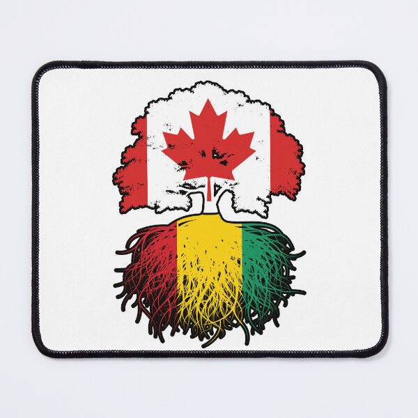 Item preview, Guinea Guinean Canadian Canada Tree Roots Flag designed and sold by FlagX.