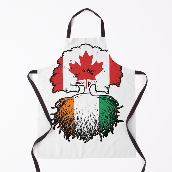 Item preview, Ivory Coast Ivorian Canadian Canada Tree Roots Flag designed and sold by FlagX.