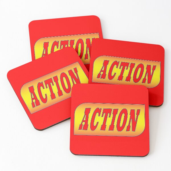 Item preview, Take Action - Positive Motivational slogan designed and sold by Harlake.