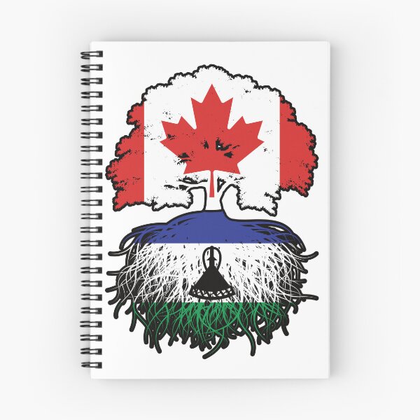 Item preview, Lesotho Basotho Canadian Canada Tree Roots Flag designed and sold by FlagX.
