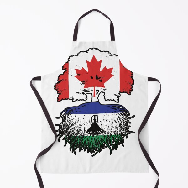 Item preview, Lesotho Basotho Canadian Canada Tree Roots Flag designed and sold by FlagX.
