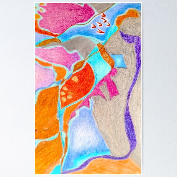 Item preview, paisaje abstracto III designed and sold by Tereza Pilar Art.