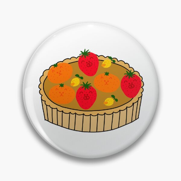 Item preview, pie with fruits friends designed and sold by superbaechoo.