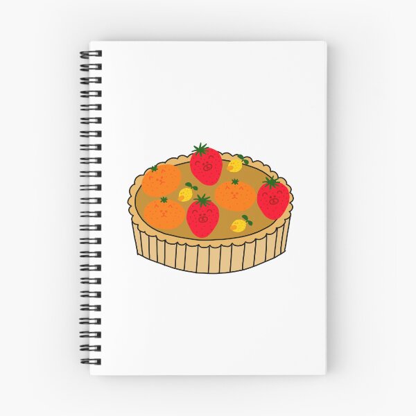 Item preview, pie with fruits friends designed and sold by superbaechoo.