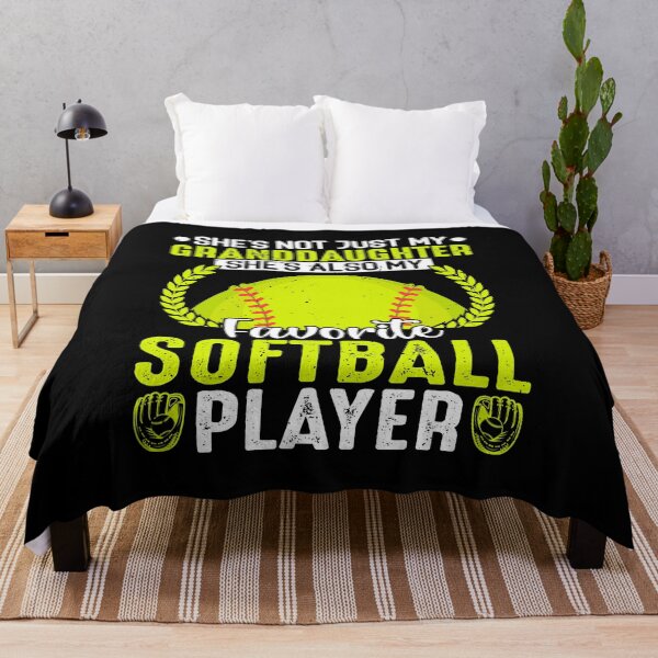 Item preview, She’s Not Just My Granddaughter Favorite Softball Player designed and sold by Phoebeys.