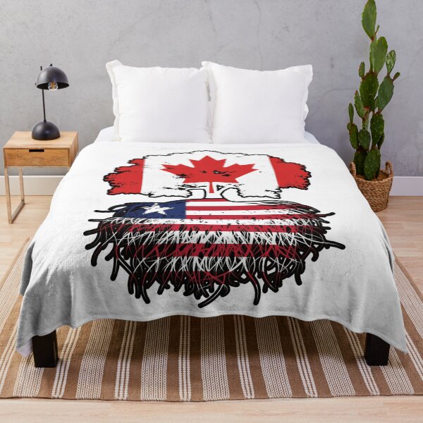 Item preview, Liberia Liberian Canadian Canada Tree Roots Flag designed and sold by FlagX.