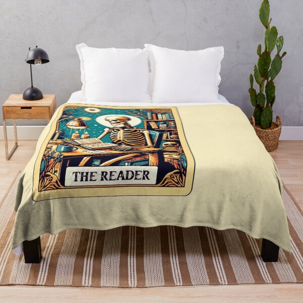 Item preview, Tarot Card Book Lover The Reader designed and sold by InkCraftHouse.