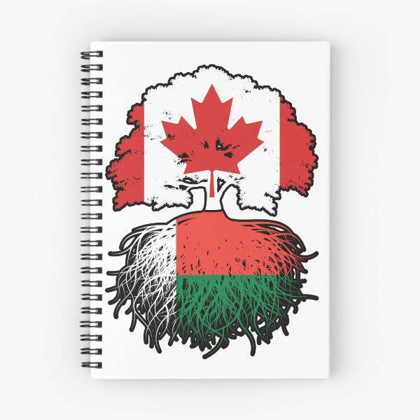 Item preview, Madagascar Malagasy Canadian Canada Tree Roots Flag designed and sold by FlagX.
