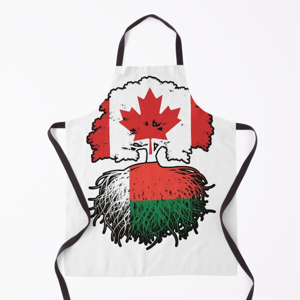 Item preview, Madagascar Malagasy Canadian Canada Tree Roots Flag designed and sold by FlagX.