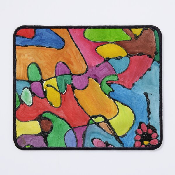 Item preview, Cleared Chaos in dark vivid colors designed and sold by JuliasArtWorld.
