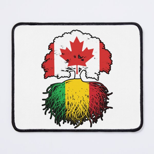 Item preview, Mali Malian Canadian Canada Tree Roots Flag designed and sold by FlagX.