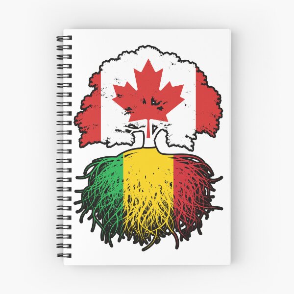 Item preview, Mali Malian Canadian Canada Tree Roots Flag designed and sold by FlagX.