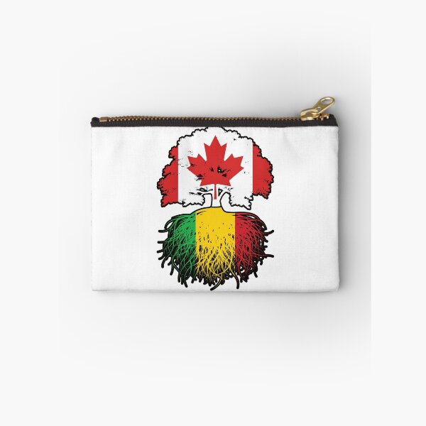 Item preview, Mali Malian Canadian Canada Tree Roots Flag designed and sold by FlagX.