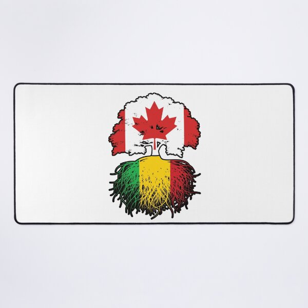 Item preview, Mali Malian Canadian Canada Tree Roots Flag designed and sold by FlagX.