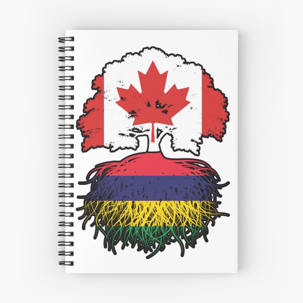 Item preview, Mauritius Mauritian Canadian Canada Tree Roots Flag designed and sold by FlagX.