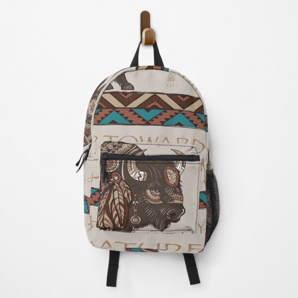 Item preview, Tribal Buffalo Design i Native American Symbols Indian designed and sold by Sandra Szafrańska-Walus.