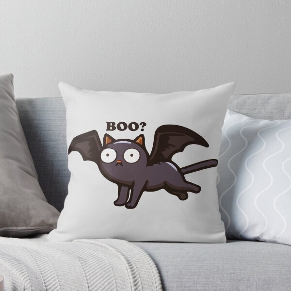 Item preview, Divertido gato volador de Halloween designed and sold by TevAr.