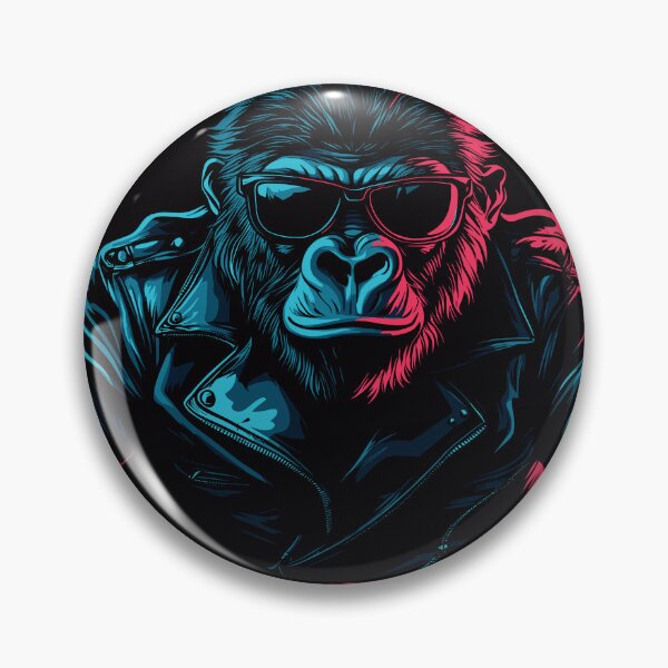 Item preview, Gorilla Rider on a Motorcycle designed and sold by shafranietz.