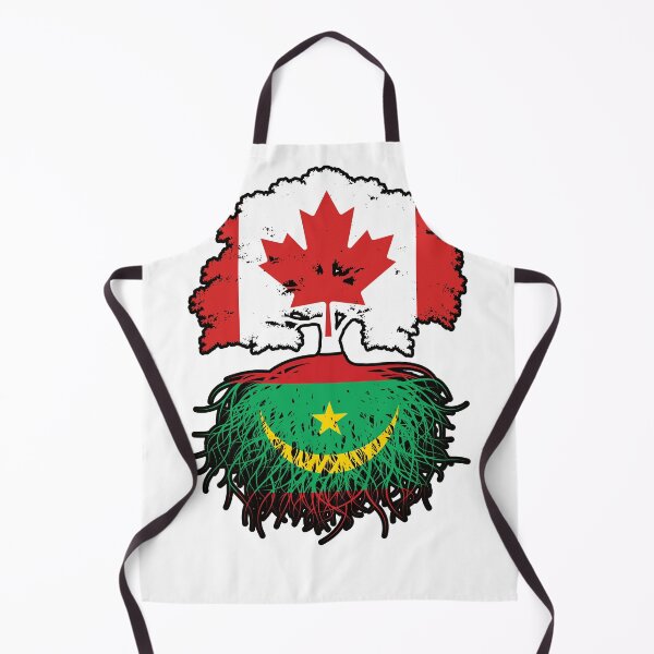 Item preview, Mauritania Mauritanian Canadian Canada Tree Roots Flag designed and sold by FlagX.