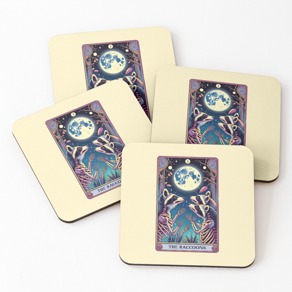 Item preview, Coasters (Set of 4) designed and sold by InkCraftHouse.