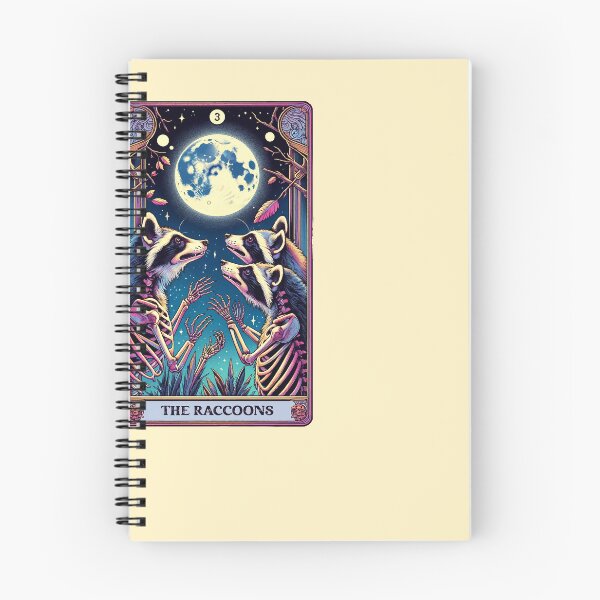 Item preview, Tarot Card The Racoons designed and sold by InkCraftHouse.
