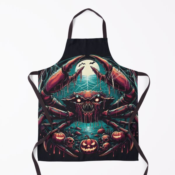 Item preview, Monster Crab Halloween Terror designed and sold by EcoArtShop.