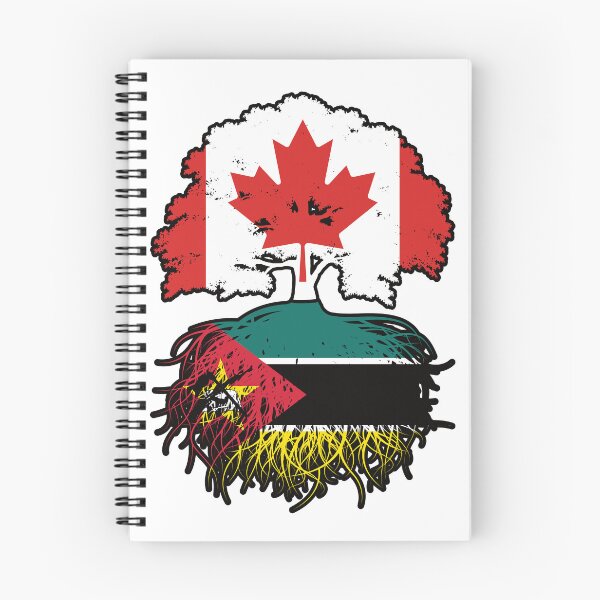 Item preview, Mozambique Mozambican Canadian Canada Tree Roots Flag designed and sold by FlagX.