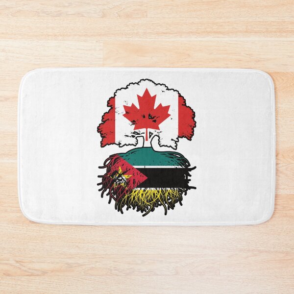 Item preview, Mozambique Mozambican Canadian Canada Tree Roots Flag designed and sold by FlagX.