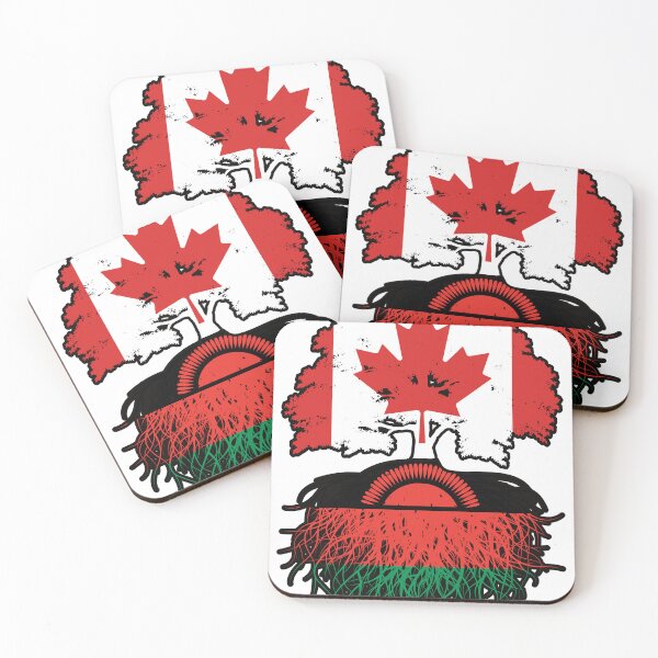 Item preview, Malawi Malawian Canadian Canada Tree Roots Flag designed and sold by FlagX.