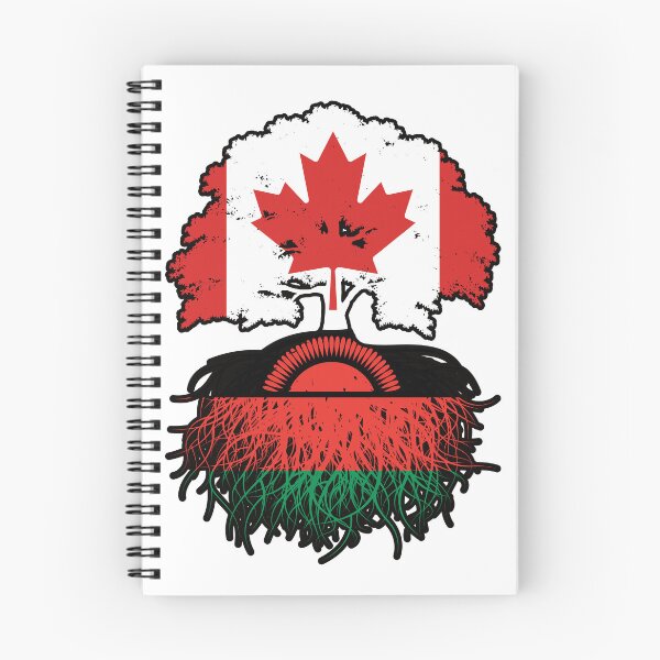Item preview, Malawi Malawian Canadian Canada Tree Roots Flag designed and sold by FlagX.