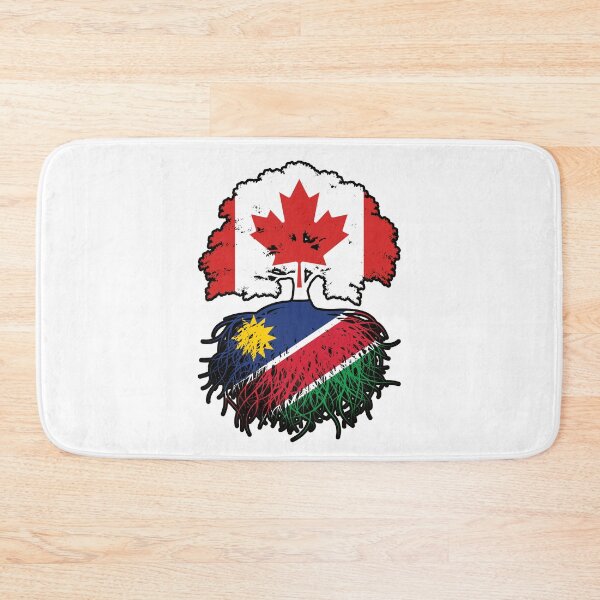 Item preview, Namibia Namibian Canadian Canada Tree Roots Flag designed and sold by FlagX.