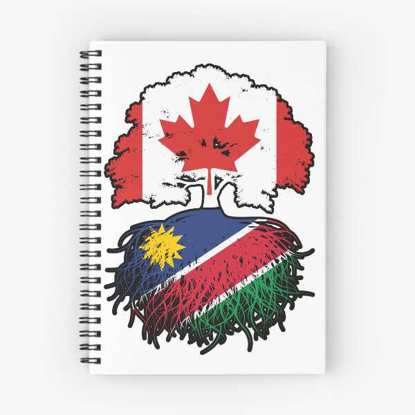 Item preview, Namibia Namibian Canadian Canada Tree Roots Flag designed and sold by FlagX.